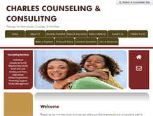 Tablet Screenshot of charlescounselingconsulting.com